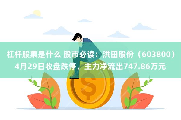 杠杆股票是什么 股市必读：洪田股份（603800）4月29日收盘跌停，主力净流出747.86万元